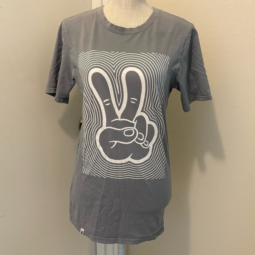 Dutch Bros Peace Tee Shirt Unisex Size Small